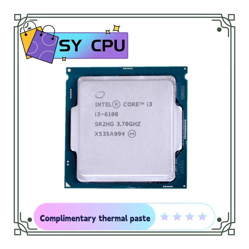 ߰  ھ i3 6100, 3.7GHz, 3M ĳ,  ھ, 51W CPU μ, SR2HG, LGA 1151